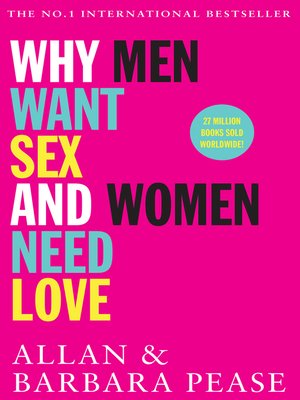 cover image of Why Men Want Sex and Women Need Love